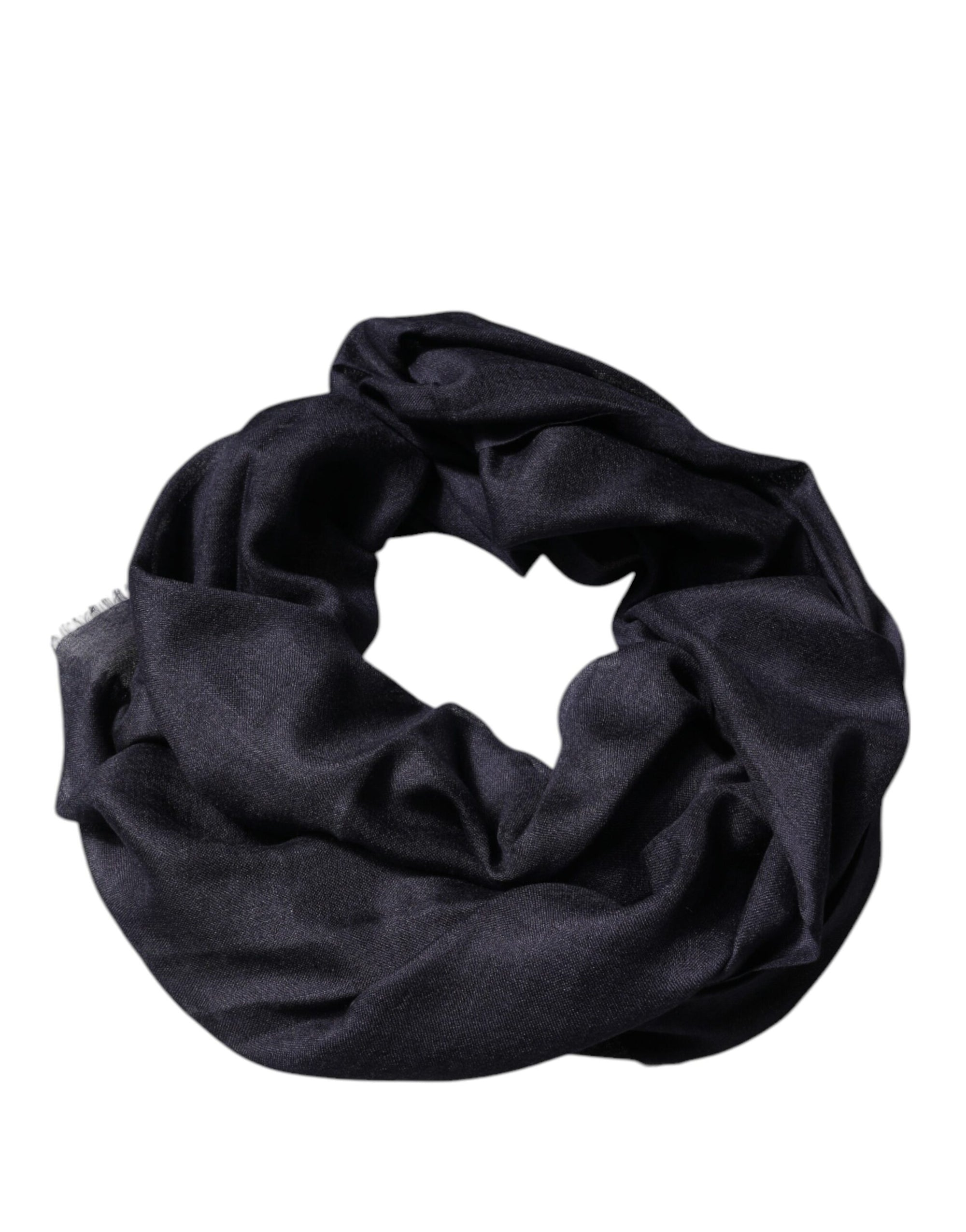 Foulard en cachemire noir Dolce &amp; Gabbana