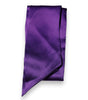 Foulard skinny en satin de soie violet Dolce &amp; Gabbana