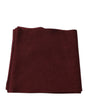 Dolce & Gabbana Maroon Cashmere Skinny Neck Wrap Scarf