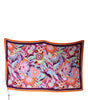 Serviette de plage en coton à imprimé floral multicolore Dolce &amp; Gabbana