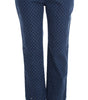 Dolce & Gabbana Polka Dotted Stretch Capri Jeans