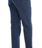 Dolce & Gabbana Polka Dotted Stretch Capri Jeans