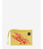 Portefeuille homme en cuir jaune Lanvin