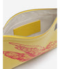 Portefeuille homme en cuir jaune Lanvin