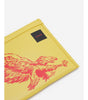 Portefeuille homme en cuir jaune Lanvin