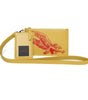 Portefeuille Lanvin en cuir jaune soleil pour homme