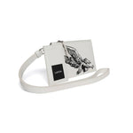 Portefeuille homme en cuir blanc Lanvin