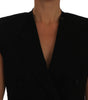 Dolce & Gabbana Black Short Croped Blazer Jacket