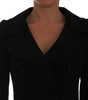 Dolce & Gabbana Black Short Croped Jacket Blazer
