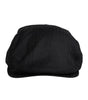 Dolce & Gabbana Chapeau Newsboy Capello Cabbie en laine noire