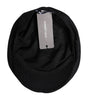 Dolce & Gabbana Chapeau Newsboy Capello Cabbie en laine noire