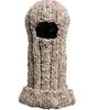 Dolce & Gabbana Beige Wool Knitted Ski Mask Balaclava Hat