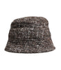 Dolce & Gabbana Brown Alpaca Wool Woven Bucket Hat