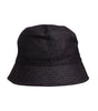 Dolce & Gabbana Black Wide Brim Nylon Bucket Hat