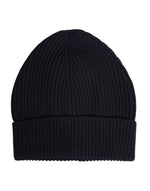 Bonnet d'hiver tricoté en cachemire noir Dolce & Gabbana