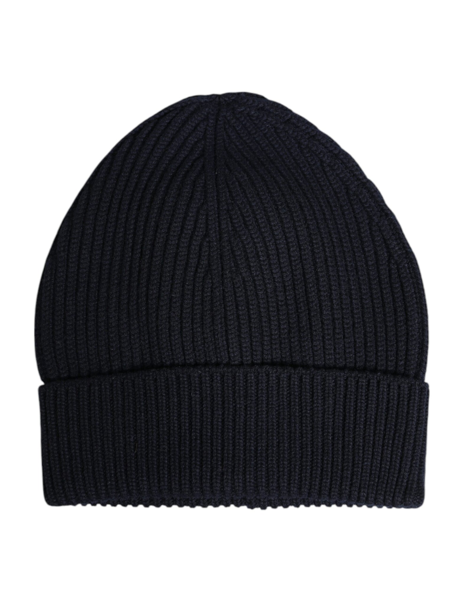 Bonnet d'hiver tricoté en cachemire noir Dolce & Gabbana