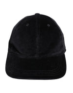 Dolce & Gabbana Black Cotton 6 Panels Baseball Cap