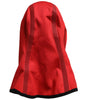 Dolce & Gabbana Red Logo Polyester Wide Brim Balaclava Hat