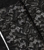 Dolce & Gabbana Black Floral Lace Whole Head Wrap Hat