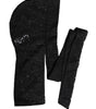 Dolce & Gabbana Black Floral Lace Whole Head Wrap Hat