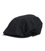 Dolce &amp; Gabbana Black Cotton Newsboy Capello Cabbie Hat