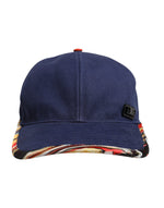 Dolce &amp; Gabbana Blue Cotton 6 Panels Baseball Cap