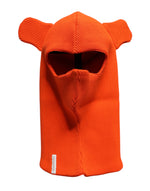 Dolce &amp; Gabbana Orange Cotton Whole Head Wrap Balaclava Hat