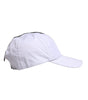 Dolce &amp; Gabbana White Black Cotton Zip Baseball Cap