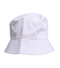 Dolce &amp; Gabbana White Cotton Wide Brim Bucket Hat