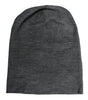Dolce &amp; Gabbana Gray Wool Blend Knitted Beanie Cap