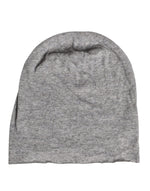Dolce &amp; Gabbana Gray Viscose Blend Knitted Beanie Cap