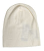 Dolce &amp; Gabbana Beige Wool Blend Knitted Beanie Cap