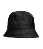 Dolce & Gabbana Black Cotton Wide Brim Bucket Hat