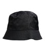 Dolce & Gabbana Black Cotton Wide Brim Bucket Hat