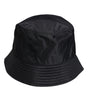 Dolce & Gabbana Black Cotton Wide Brim Bucket Hat