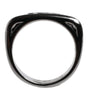 Dolce &amp; Gabbana Bague en laiton argenté avec logo Anello DG