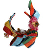 Bandeau Dolce &amp; Gabbana multicolore orné de cristaux floraux