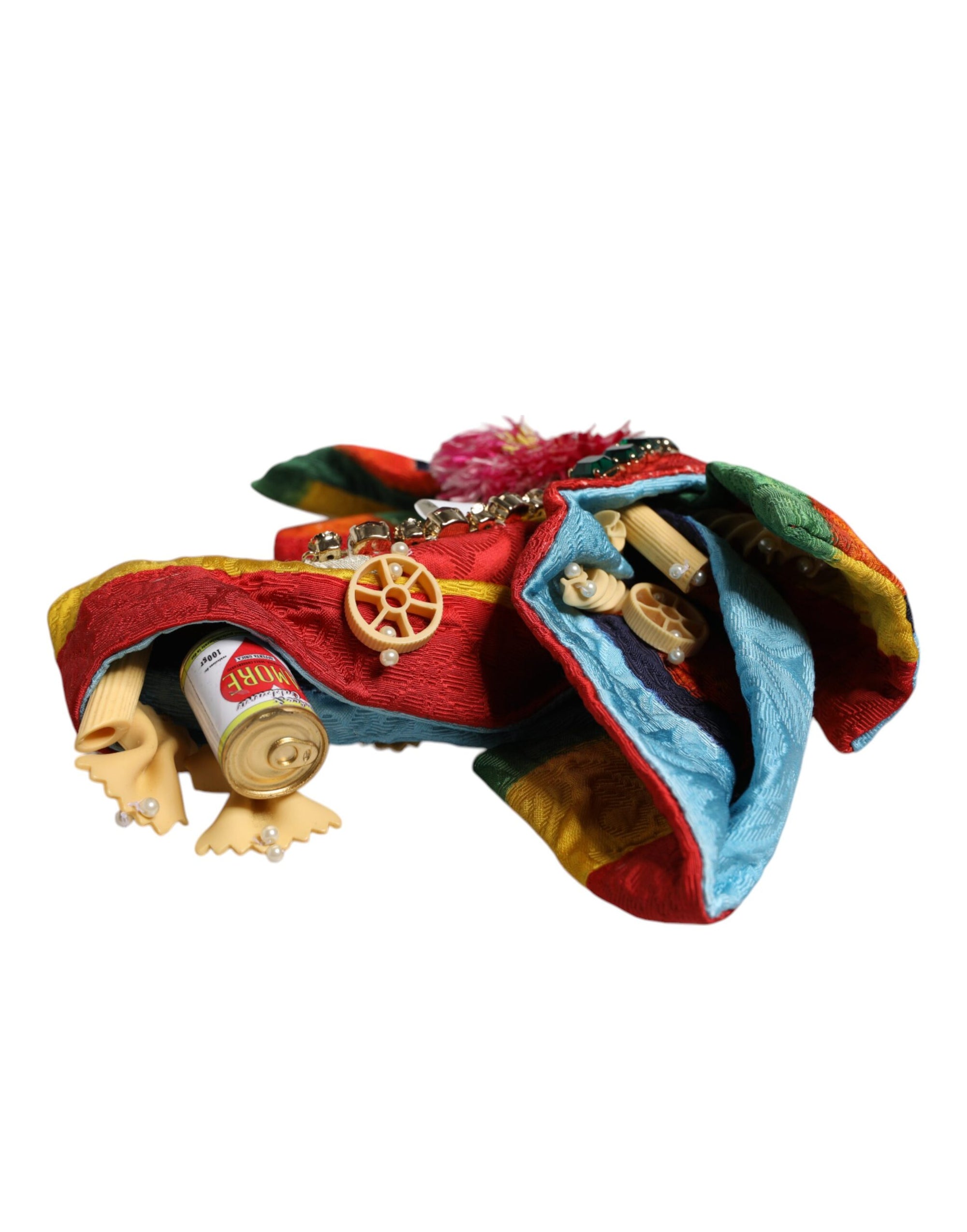 Bandeau Dolce &amp; Gabbana multicolore orné de cristaux floraux