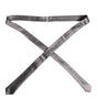 Dolce & Gabbana Metallic Silver Silk Adjustable Necktie Tie