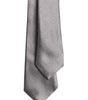 Dolce & Gabbana Metallic Silver Silk Adjustable Necktie Tie
