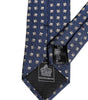 Dolce &amp; Gabbana Blue Patterned Silk Adjustable Necktie Tie