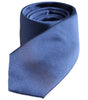 Dolce & Gabbana Blue Solid Silk Adjustable Necktie Tie