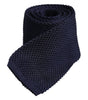 Dolce &amp; Gabbana Dark Blue Silk Adjustable Necktie Tie