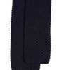 Dolce &amp; Gabbana Dark Blue Silk Adjustable Necktie Tie