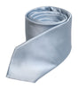 Dolce & Gabbana Light Blue Solid Silk Adjustable Necktie Tie