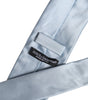 Dolce & Gabbana Light Blue Solid Silk Adjustable Necktie Tie
