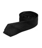 Dolce &amp; Gabbana Black Circles Silk Adjustable Necktie Tie