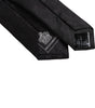 Dolce &amp; Gabbana Black Circles Silk Adjustable Necktie Tie