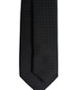 Dolce &amp; Gabbana Black Circles Silk Adjustable Necktie Tie