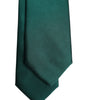 Dolce &amp; Gabbana Green Solid Cotton Adjustable Necktie Tie